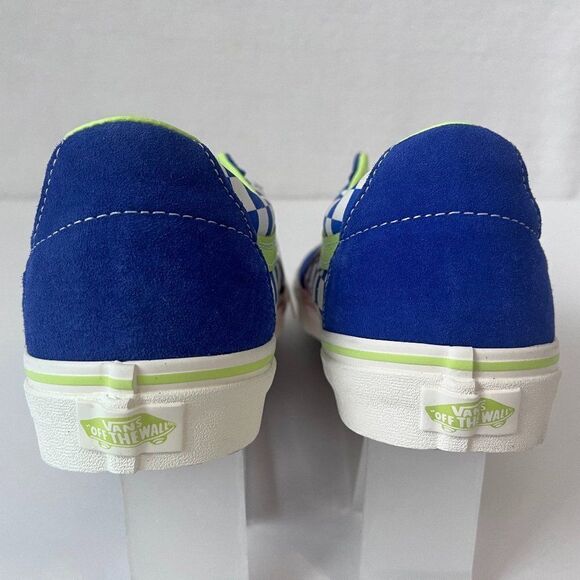 Vans Men's SK8-Low Top Shoes Checkerboard Sneaker Sports Blue Size 11 - Picture 4 of 5